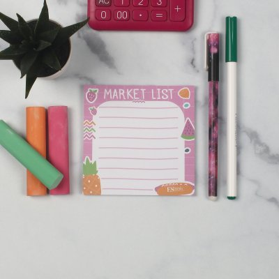 Market List - Notpad